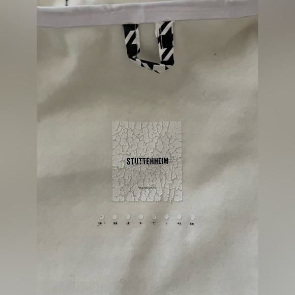 Stutterheim houndstooth raincoat XXS - Picture 4 of 5